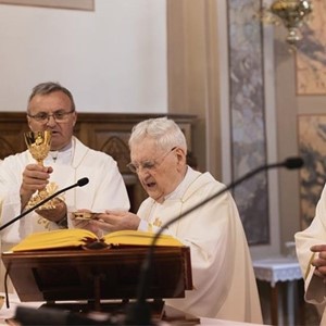 Mons. Franjo Prstec proslavio dijamantnu misu